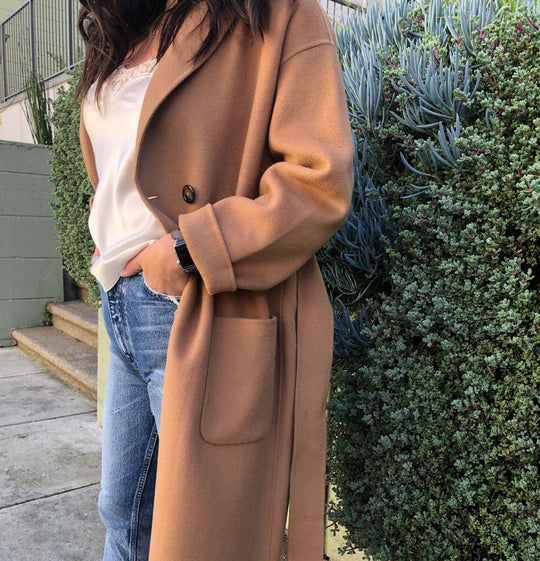 Anine Bing Camel Coat