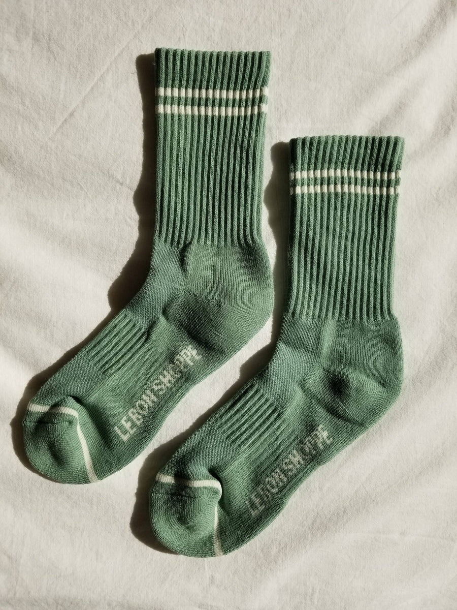 Boyfriend Socks - Wood