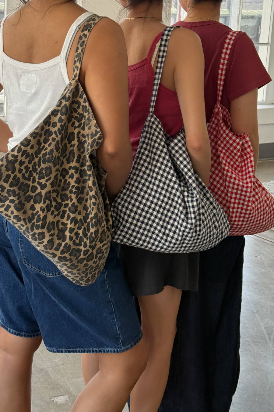 Happy Carry Bag - Red Gingham