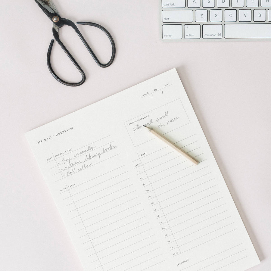 Daily Overview Notepad