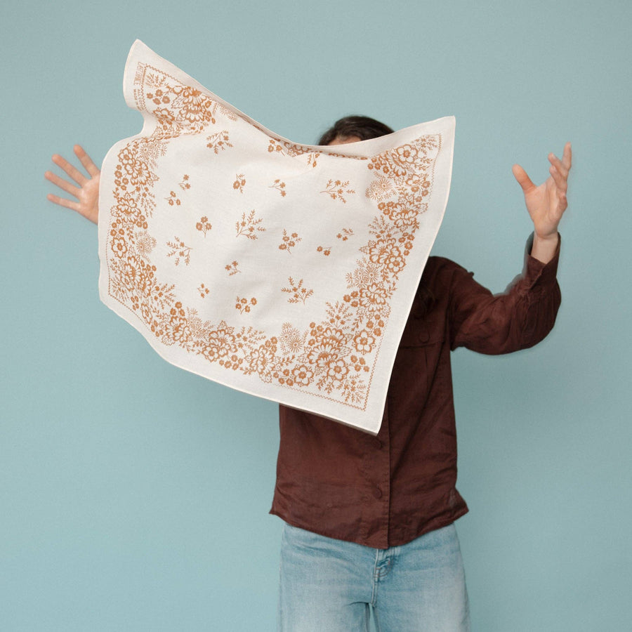 Cotton Field Bandana | Almond