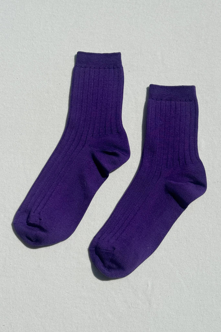 Her Socks - Eggplant