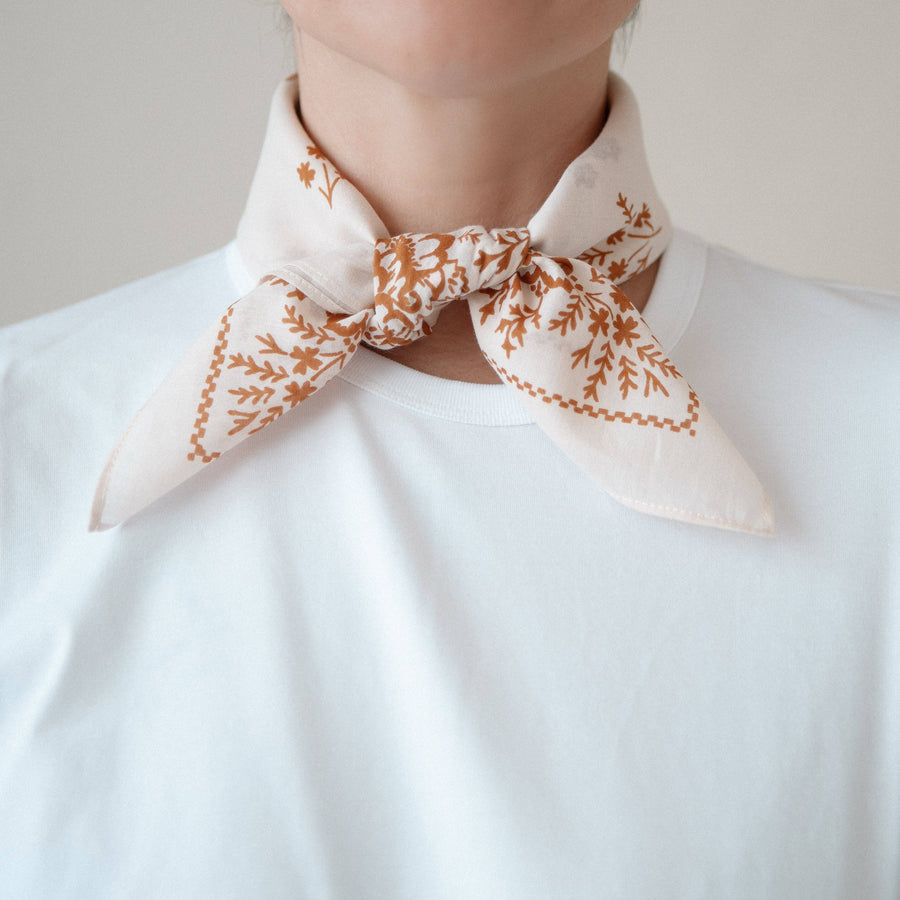 Cotton Field Bandana | Almond