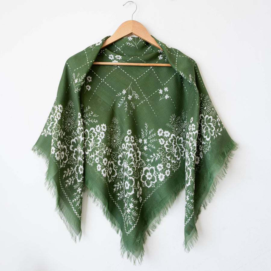 Big Honcho Bandana - Field in Olive