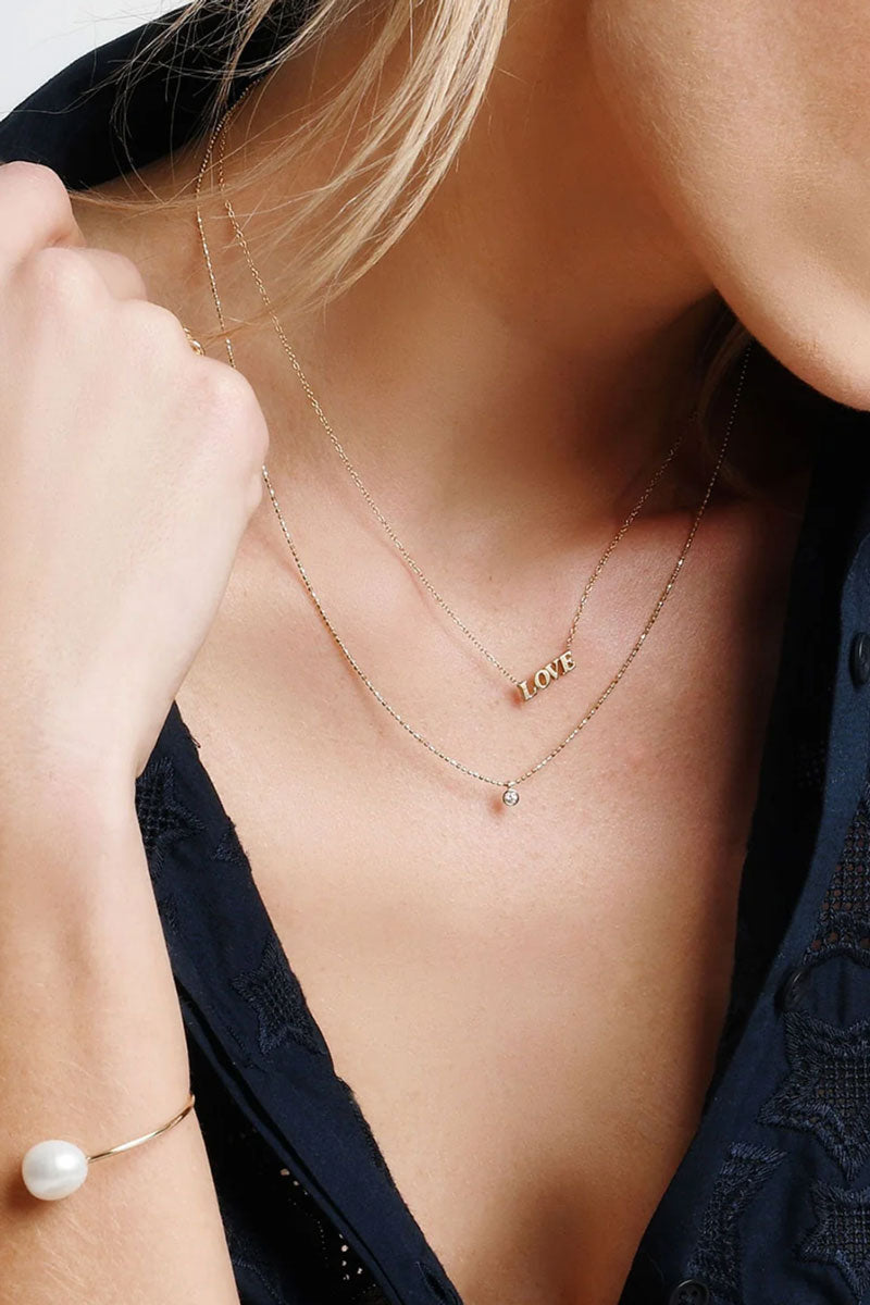 Name It Necklace - Mama Yellow Gold