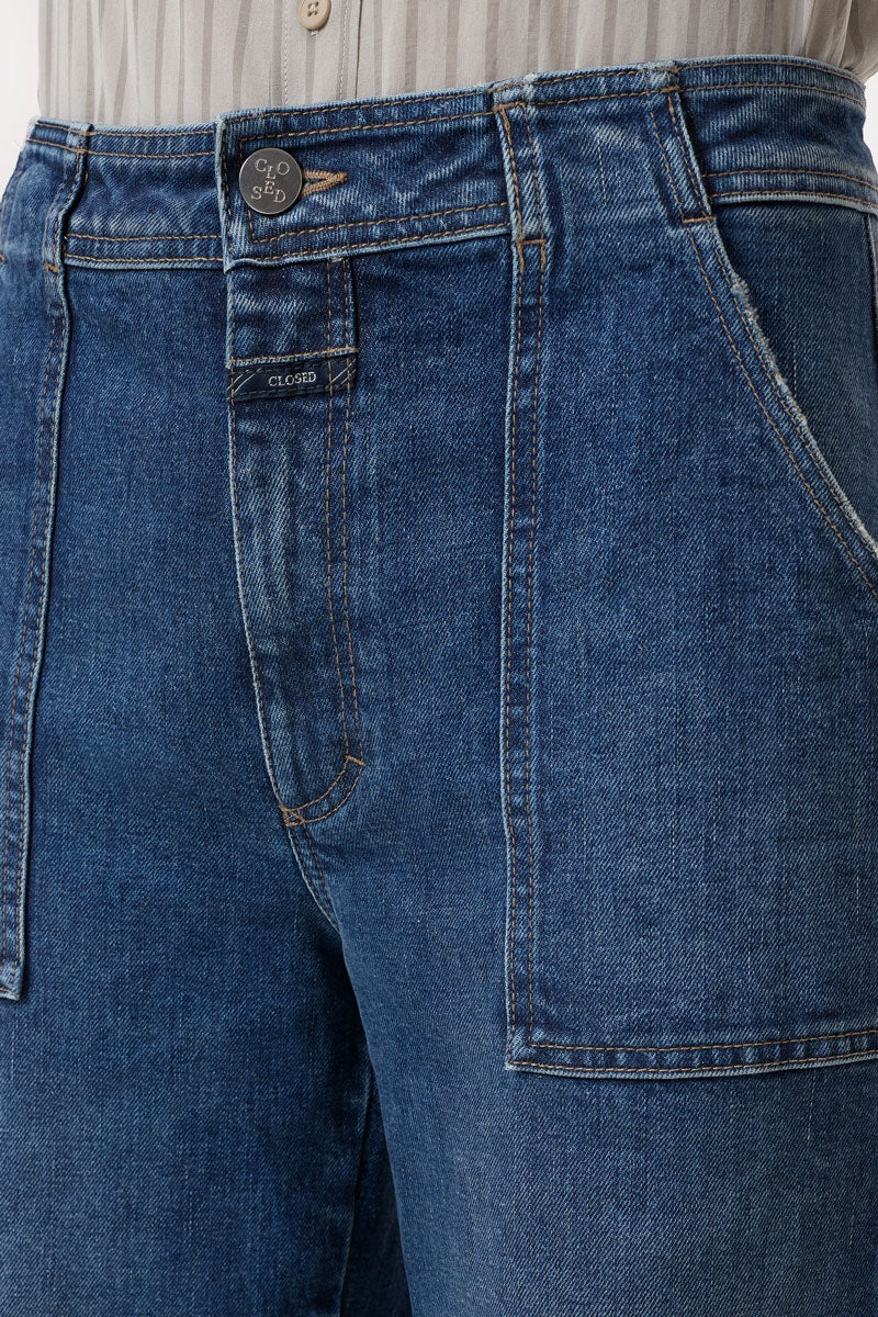 Aria Jean - Dark Blue Comfort Stretch