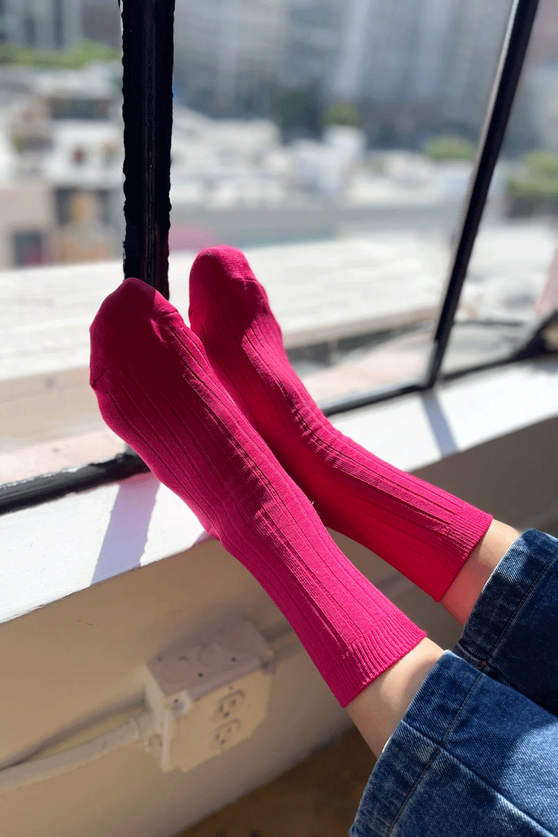 Her Socks - Fuschia