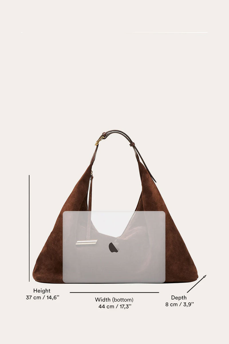 Pillow Hobo - Rhum Suede