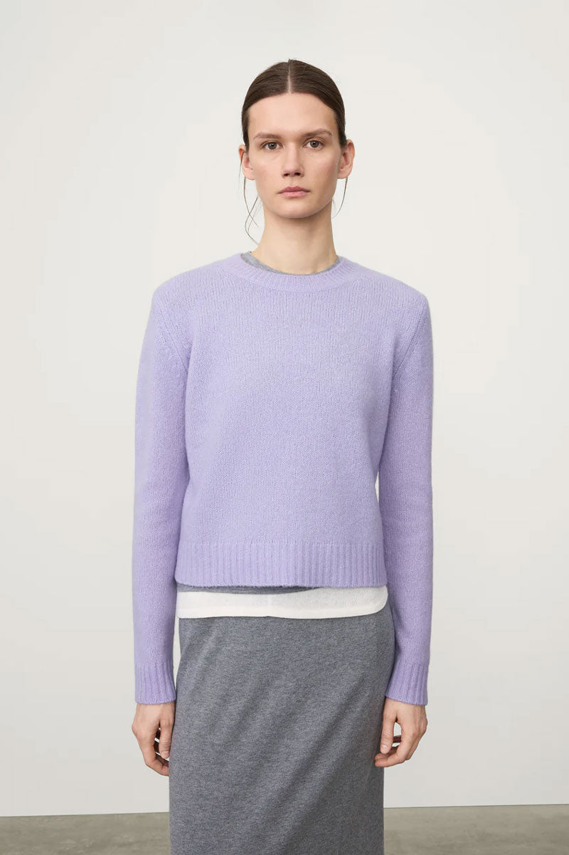 Mira Sweater - Soft Lavender