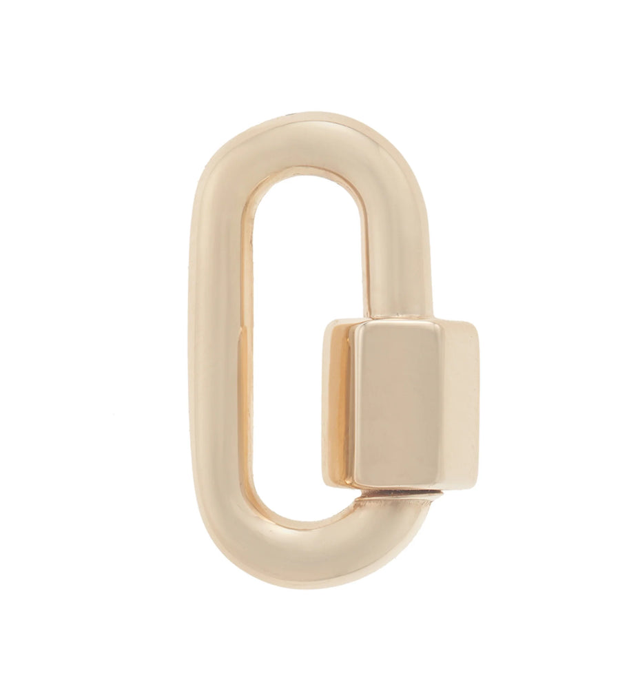 Chubby Medium Lock - 14k Yellow Gold