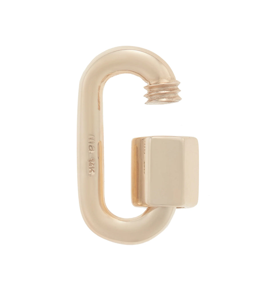 Chubby Medium Lock - 14k Yellow Gold