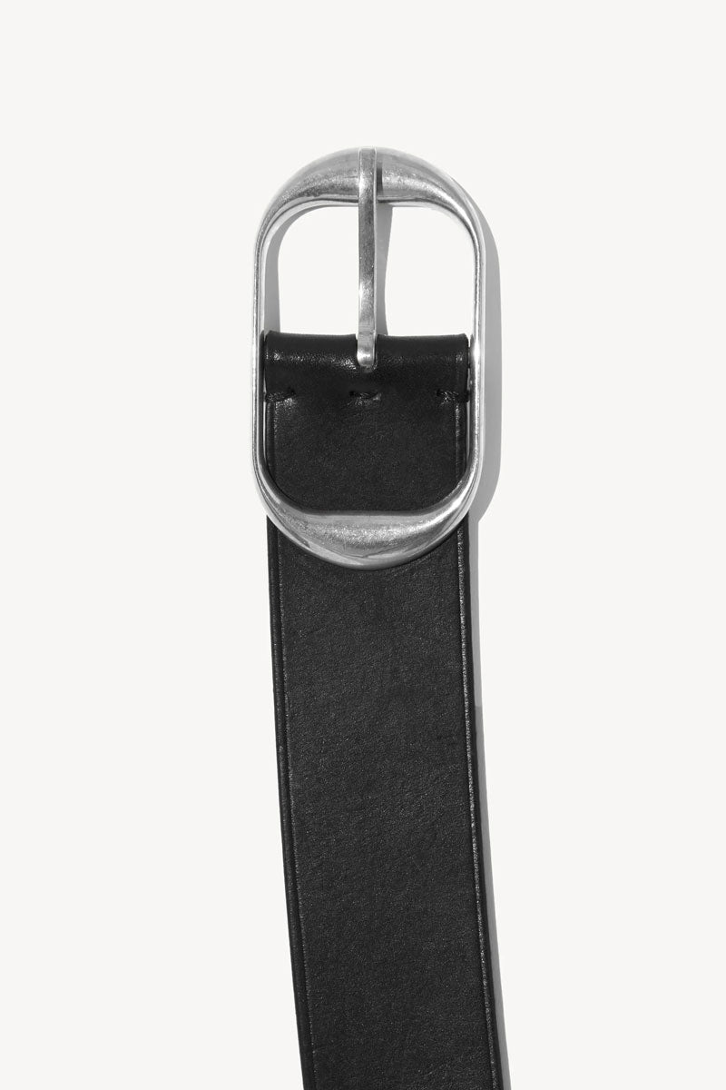 Nili Belt - Black w/ Antique Silver Buckle