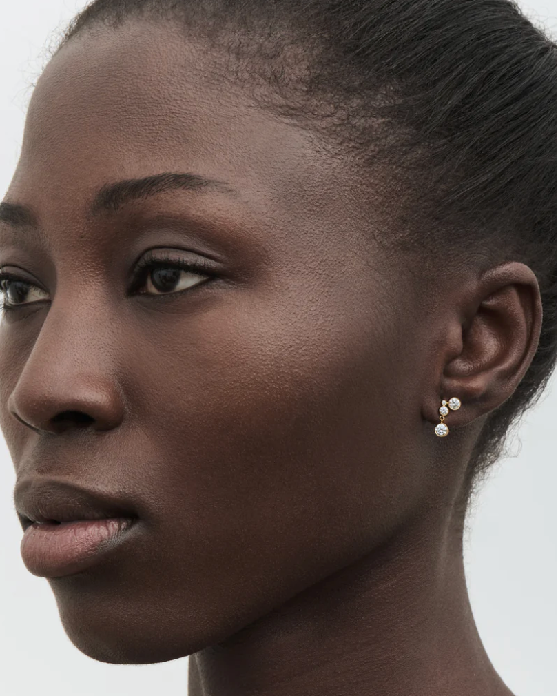 Stella Diamant Earring - Diamond 18k Yellow Gold