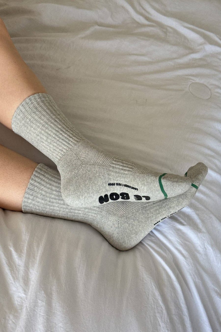 Hugger Socks  - Ht Grey/Black