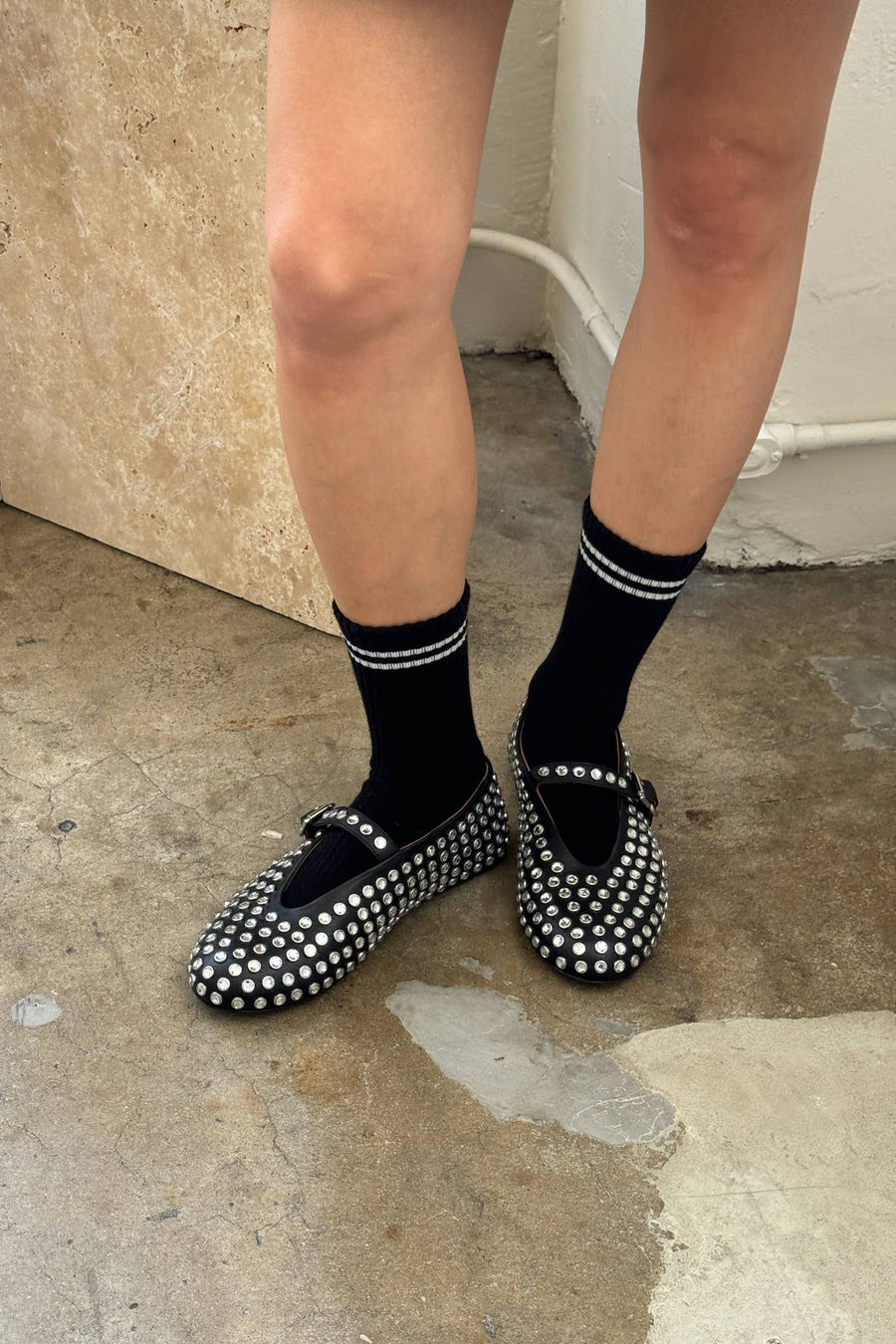 Boyfriend Socks - Powder Blue