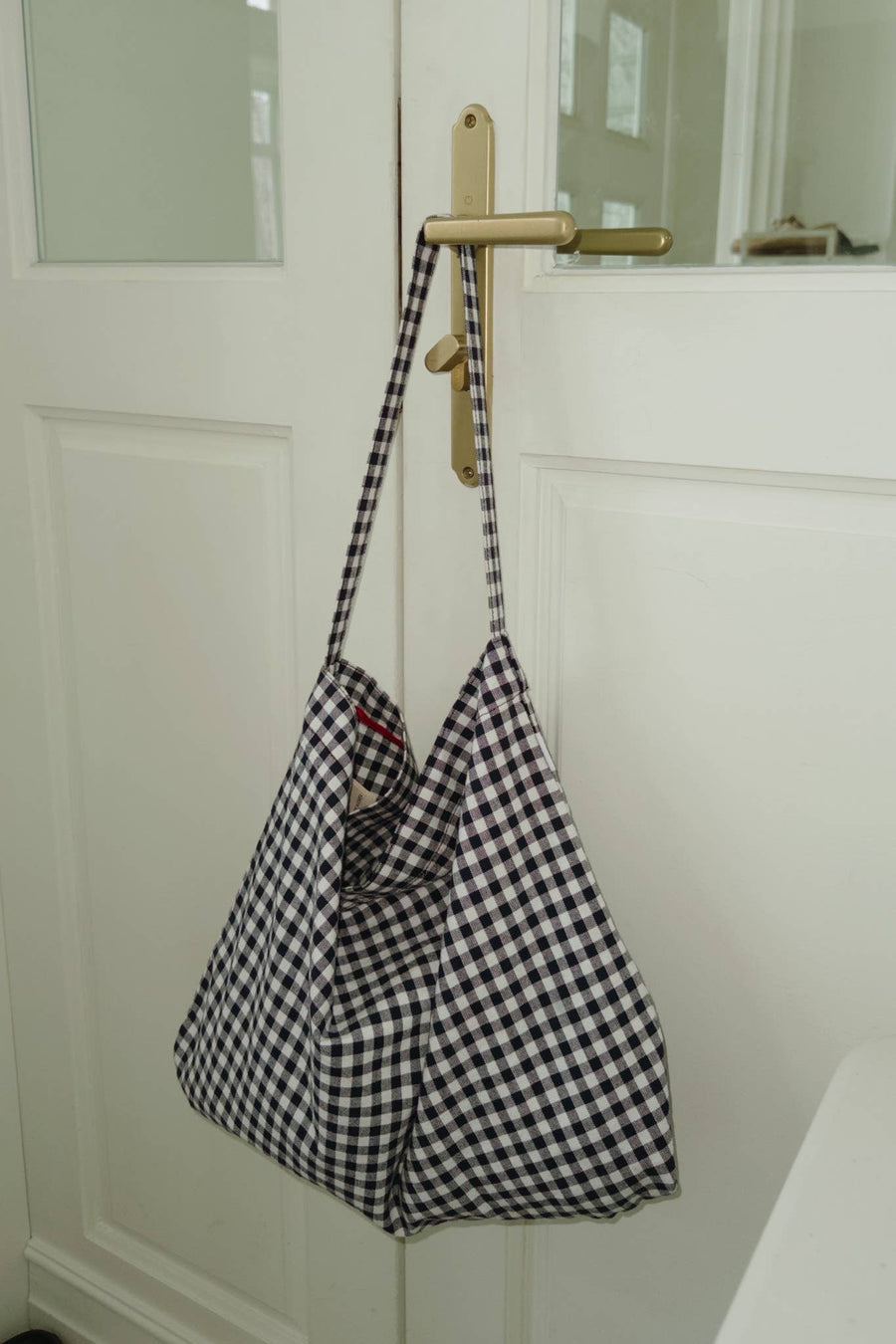 Happy Carry Bag - Red Gingham