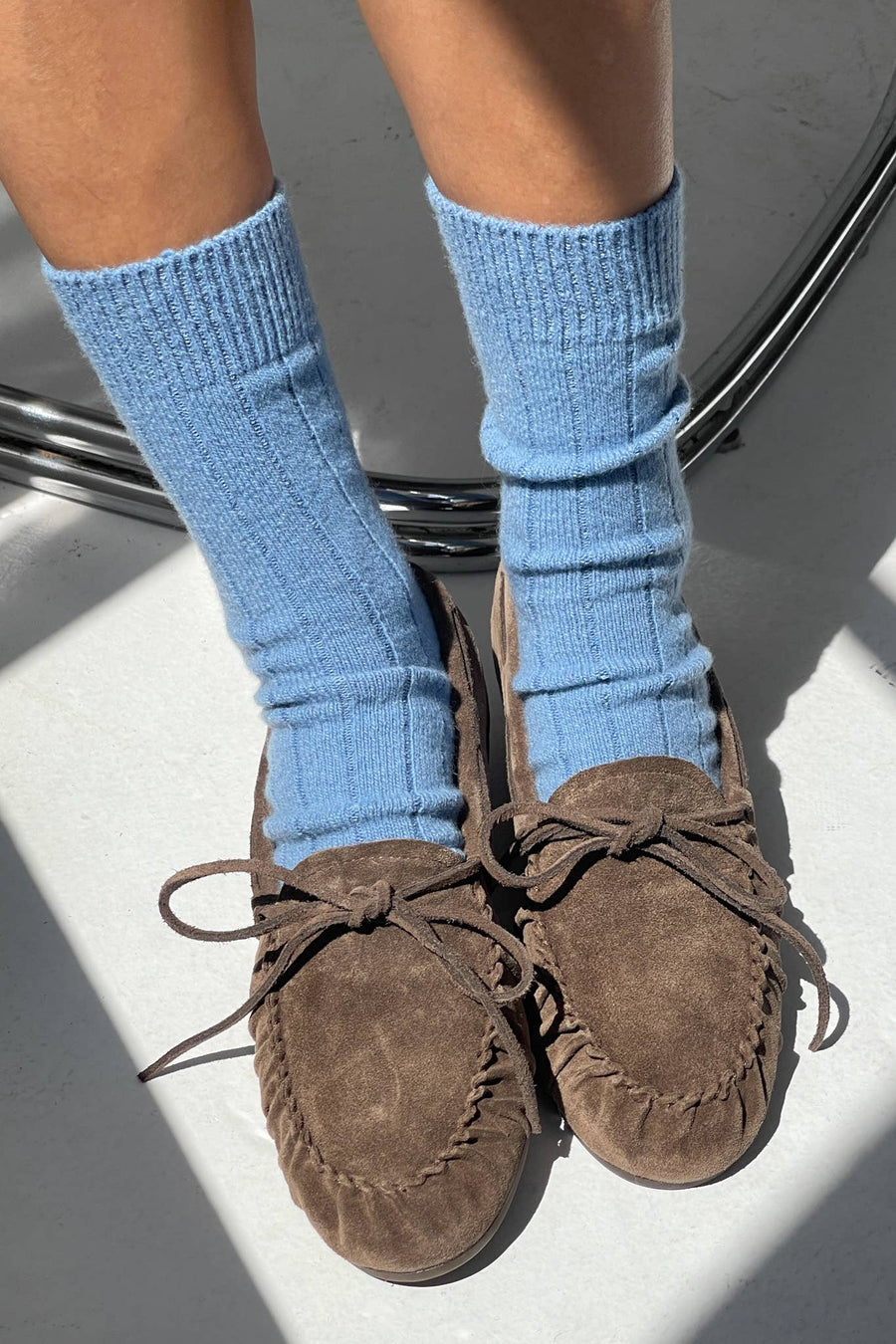 Classic Cashmere Socks - Poppy Red