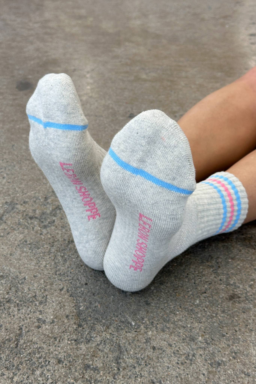 Girlfriend Socks - Indigo