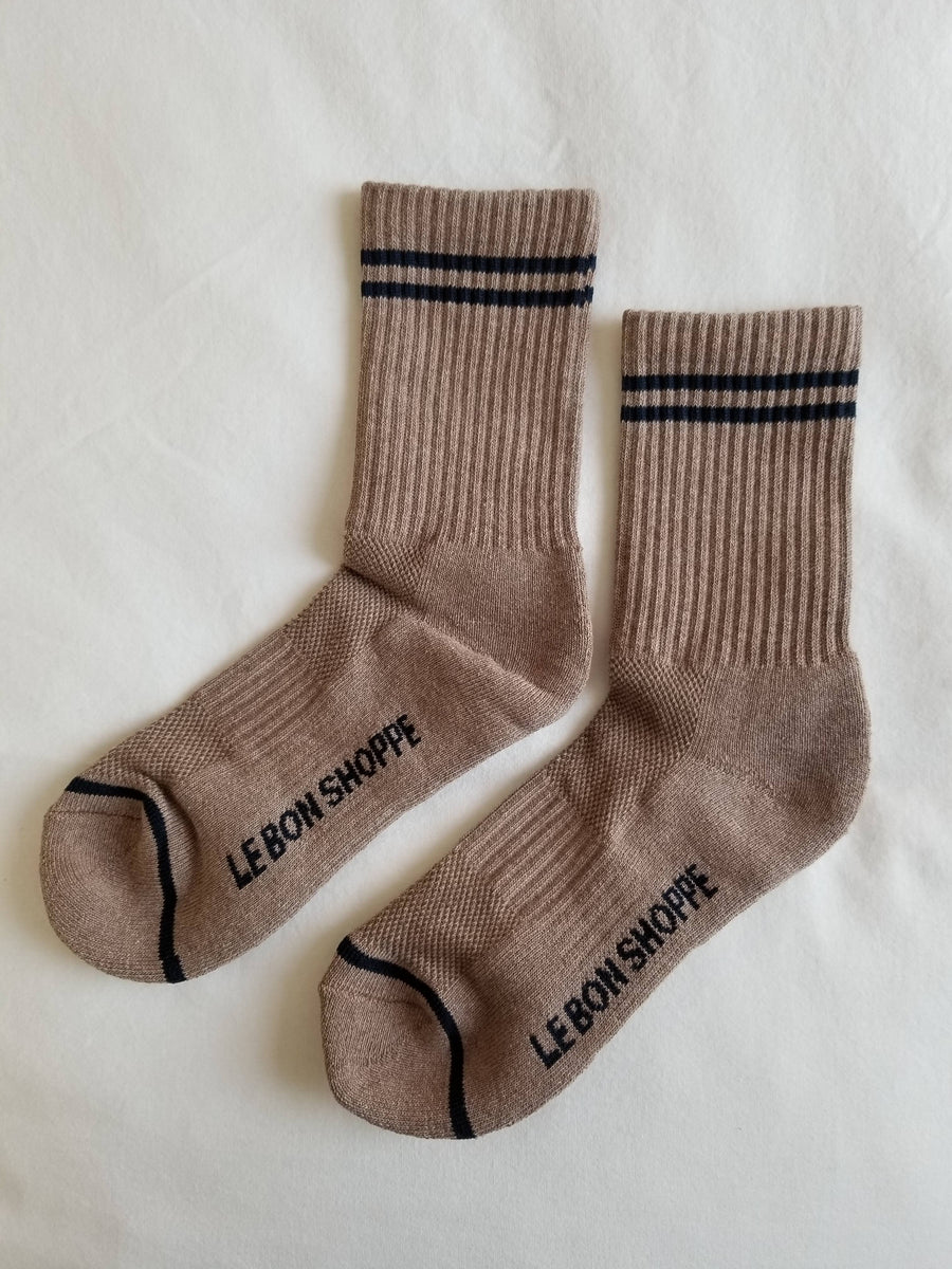 Boyfriend Socks - Butter