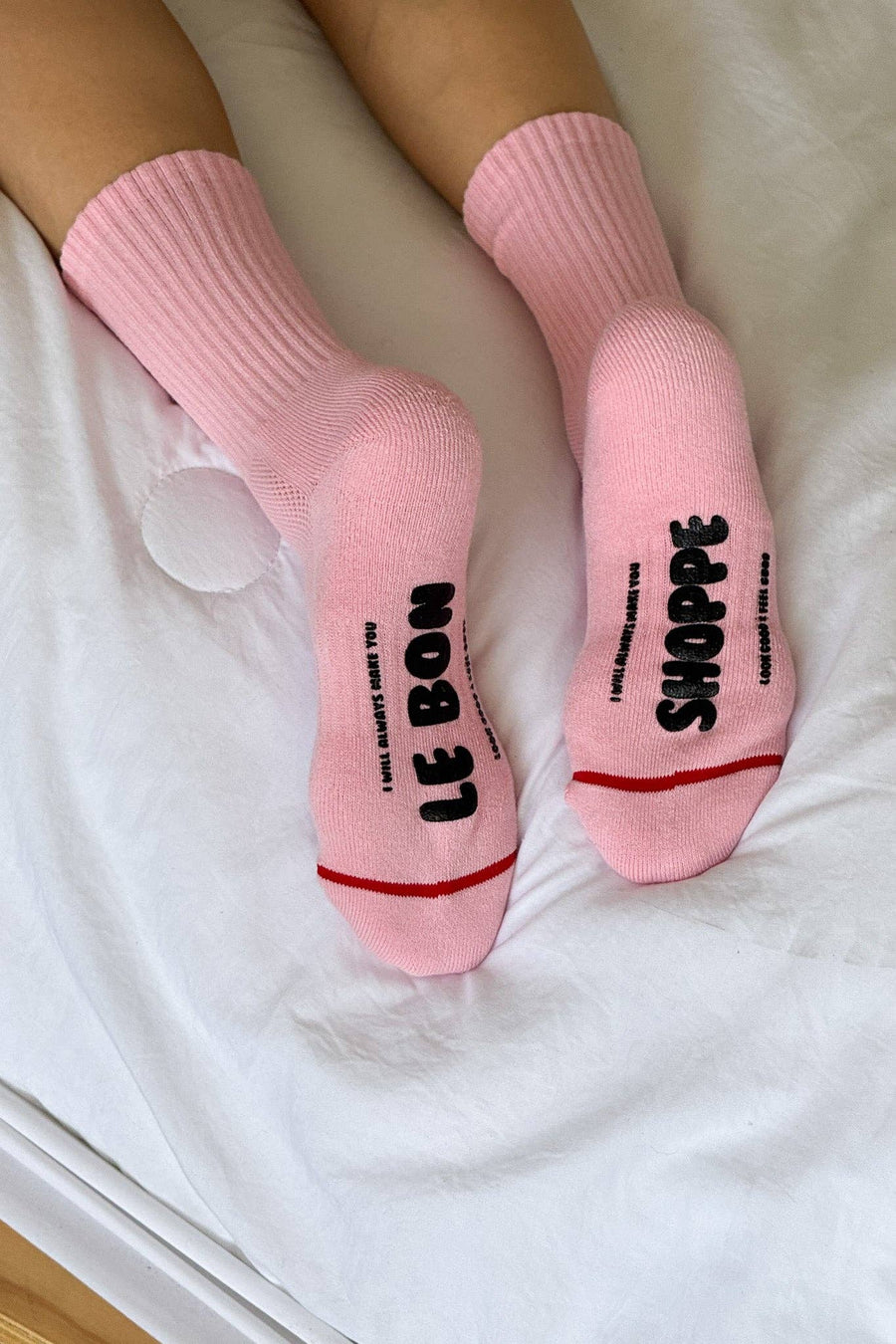 Hugger Socks - Pink/Back