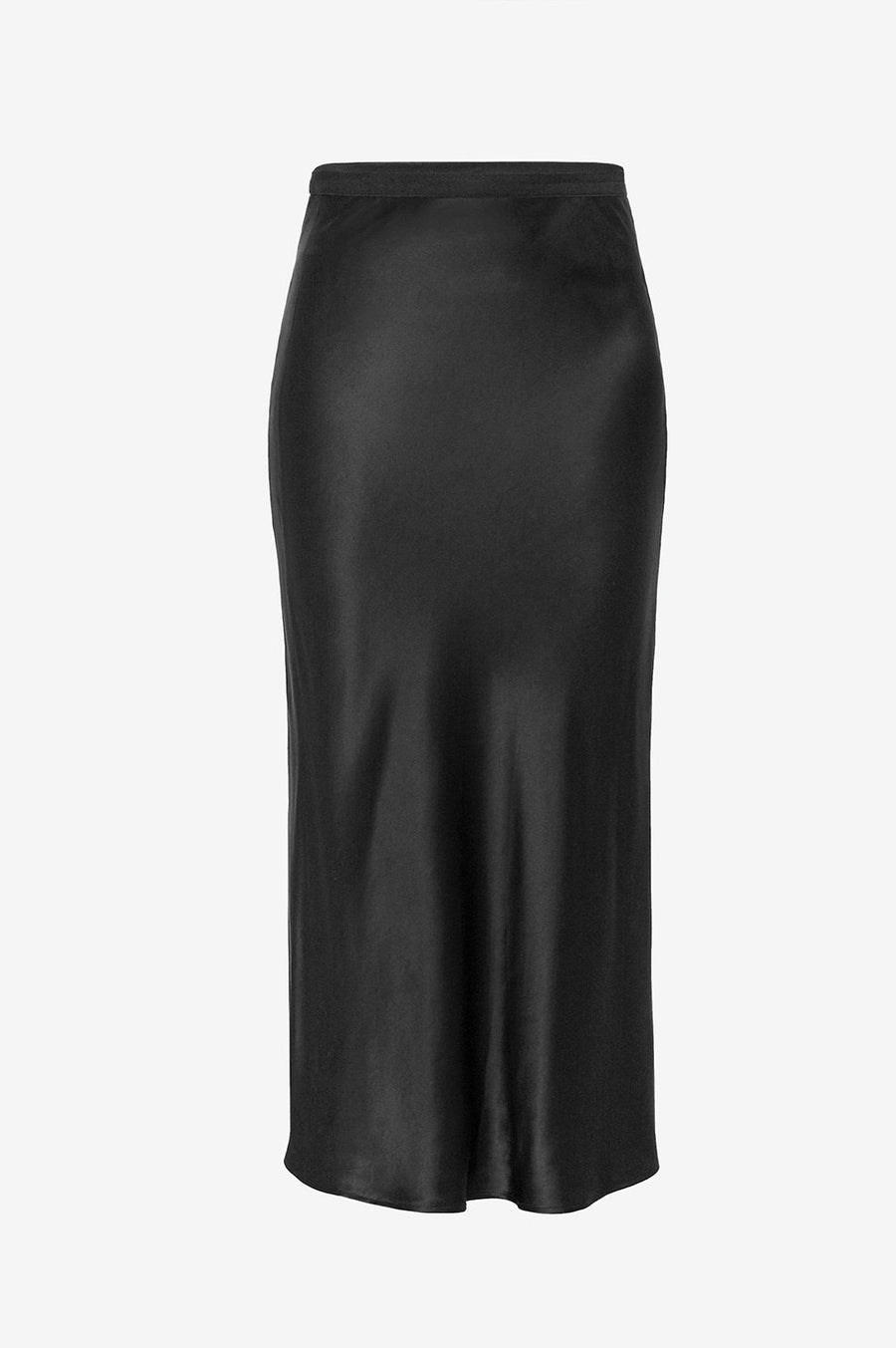 Bar Silk Skirt - Black - Pavilion