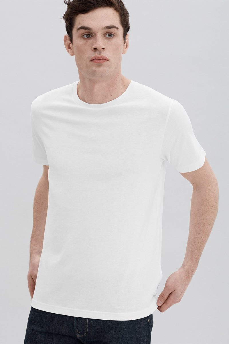 Crew Neck Tee - White - Pavilion