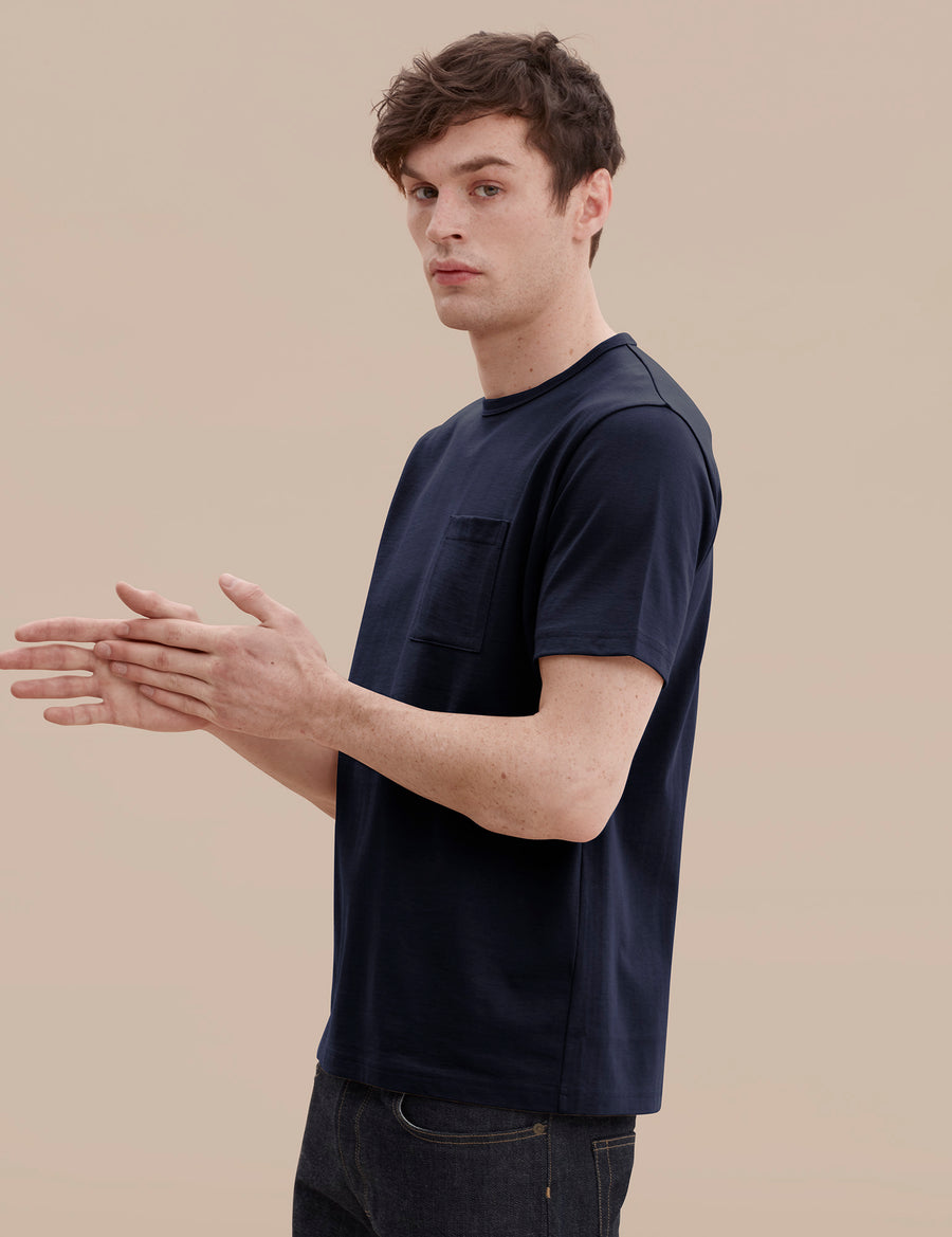 HW Pocket Tee - Navy - Pavilion