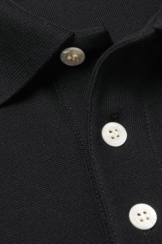 Pique Polo - Black - Pavilion