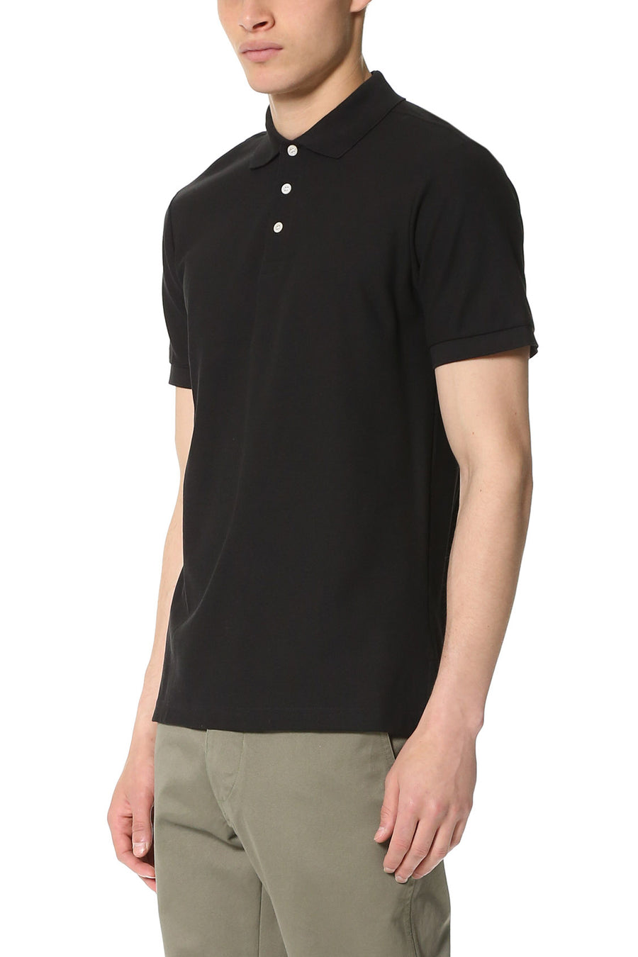 Pique Polo - Black - Pavilion