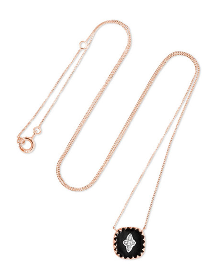 Pierrot N°2 Necklace - Black - Pavilion