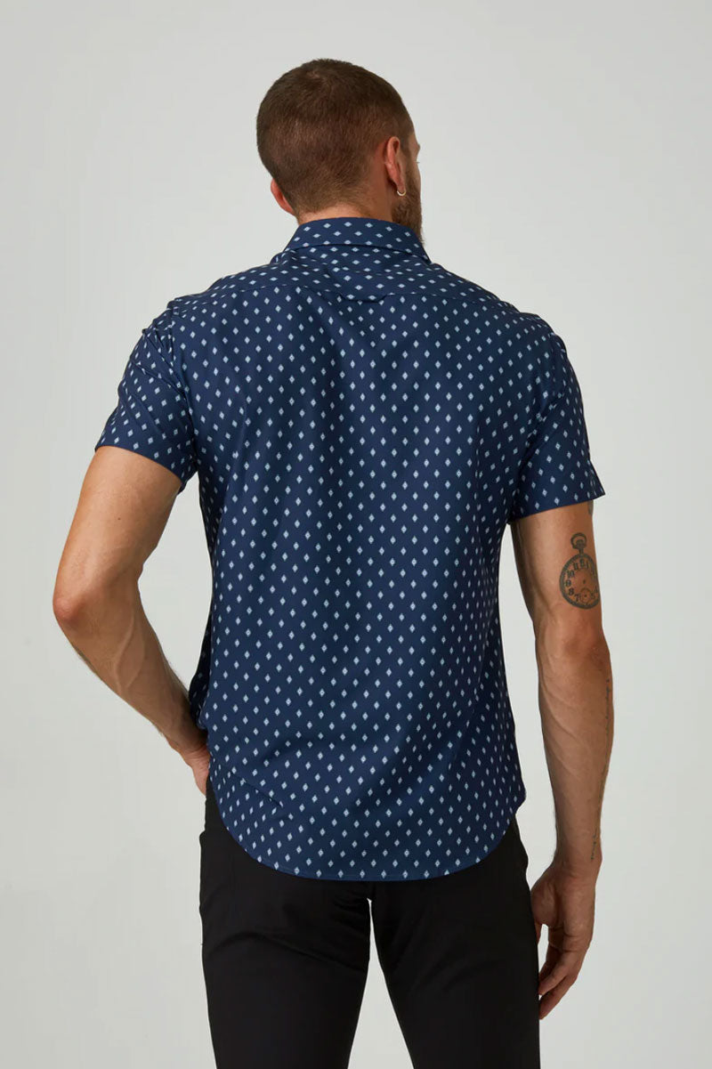 Odyssey 4-Way Stretch Shirt - Navy